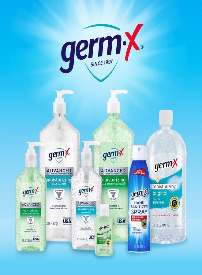 Germ-x Advanced Hand Sanitizer, Original, 12 fl oz (Pack of 2) - Image 4